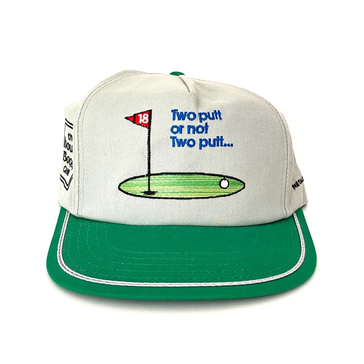 Metalwood x The Double Bogey Club Vintage “Two Putt” 5-Panel Snapback Hat