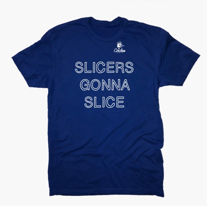 Slicers Gonna Slice t-shirt suze small by Circles Golf