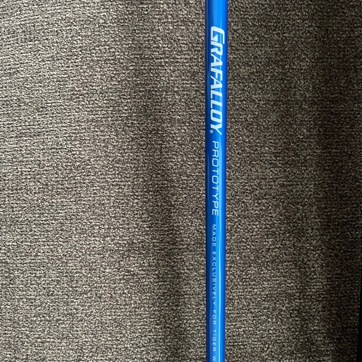 Tiger Woods Grafalloy Prototype Shaft. Extremely Rare