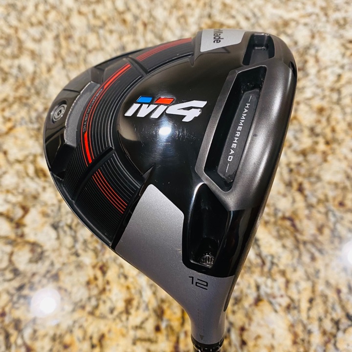 TaylorMade M4 12* Driver with Uprgraded VA Composites Slay 65 Three shaft