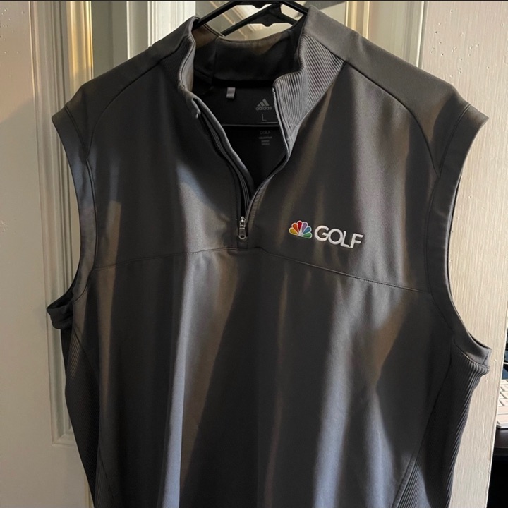 NBC Golf Channel Adidas Golf Vest - embroidered
