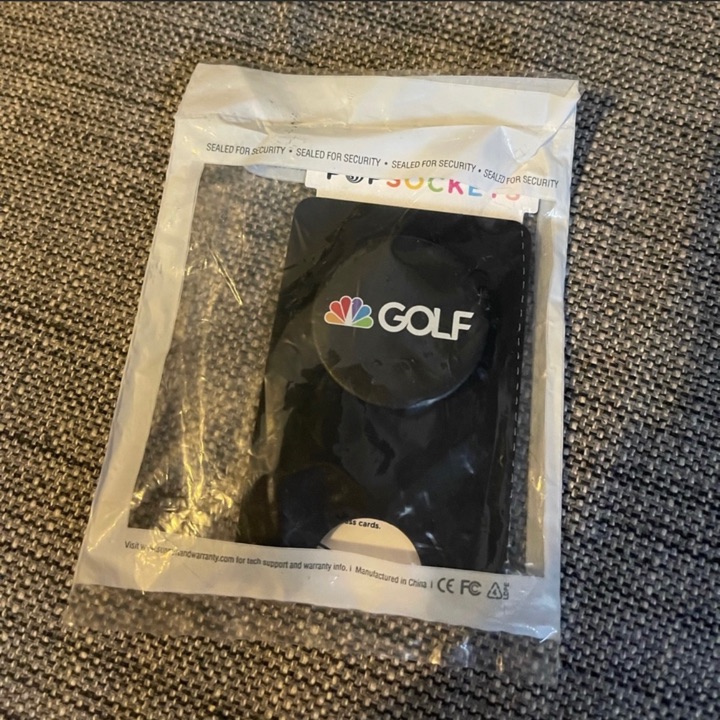 RARE NBC GOLF CHANNEL POP SOCKET