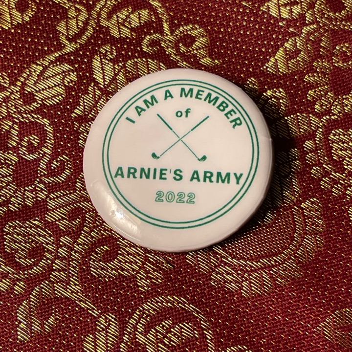 Arnie’s Army API souvenir button 2022
