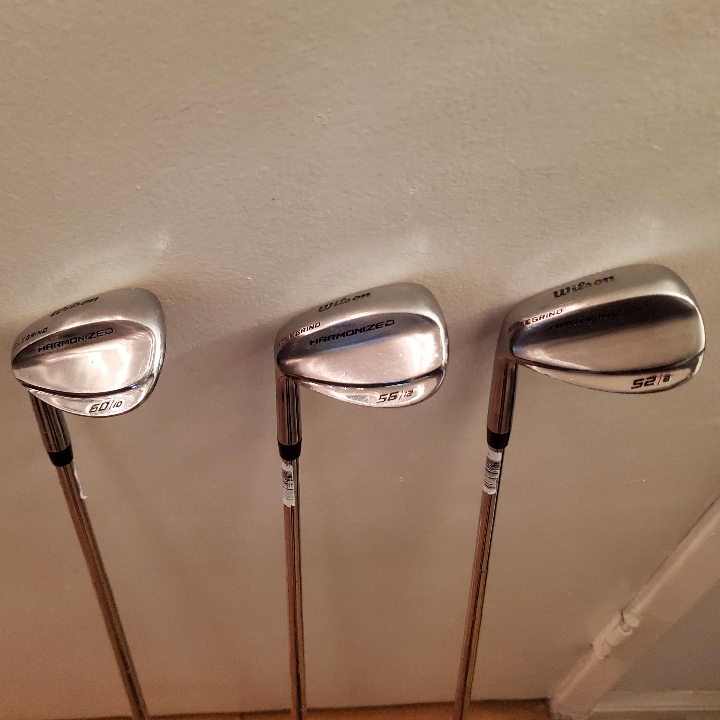 Wilson Hamronized Wedges 60,56,52 degree