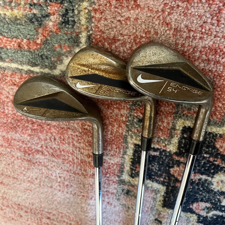 希少 ウェッジ3本セット NIKE ENGAGE 50° 54° 58° DYNAMIC GOLD