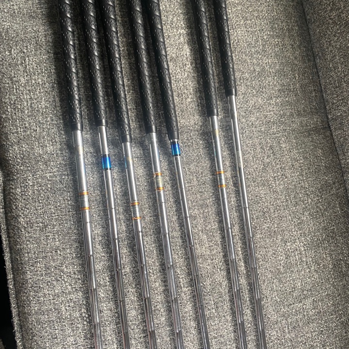 Set fer à repasser (Ping) 9 pièces EYE2+ point noir 3-W-S Flex 1 tige