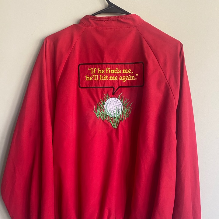 Vintage Golf Bomber Jacket