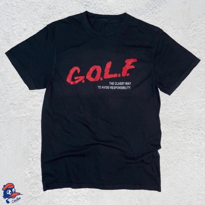 Golf The Classy Way To Avoid Responsibility T-Shirt Top Size Medium by Circles Golf