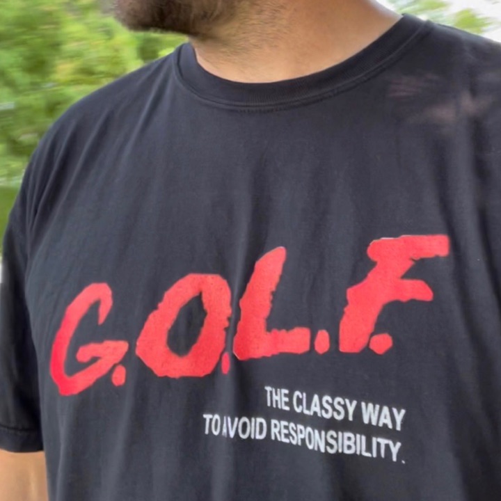 Golf The Classy Way To Avoid Responsibility T Shirt Size XL by Circles Golf