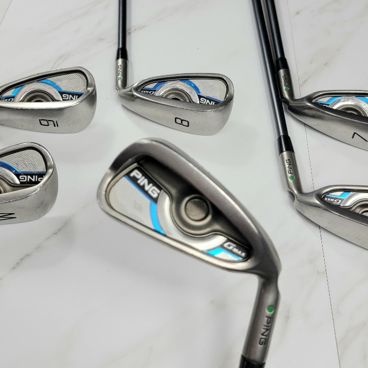 Ping G Max Iron Set 5-W / Senior Flex Graphite Shafts | MULLIE Golf