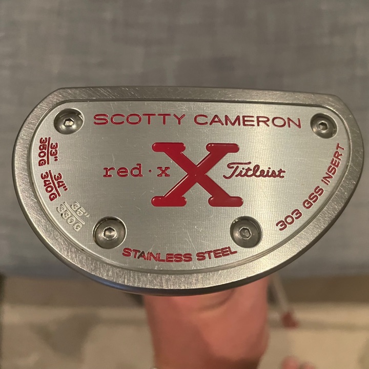 Titleist Scotty Cameron Red X Putter