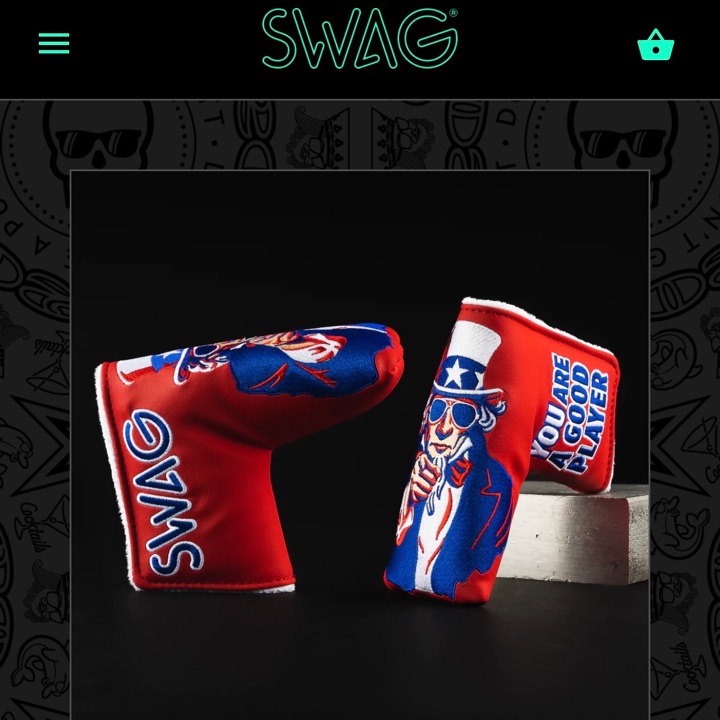 SWAG Uncle Sam Blade Putter Cover