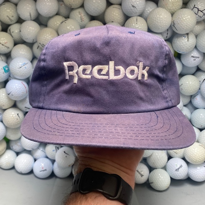 Vintage Reebok Zipperback Hat