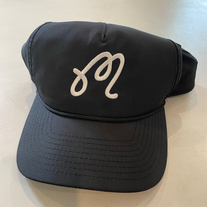 Malbon “M” Rope hat new without tags