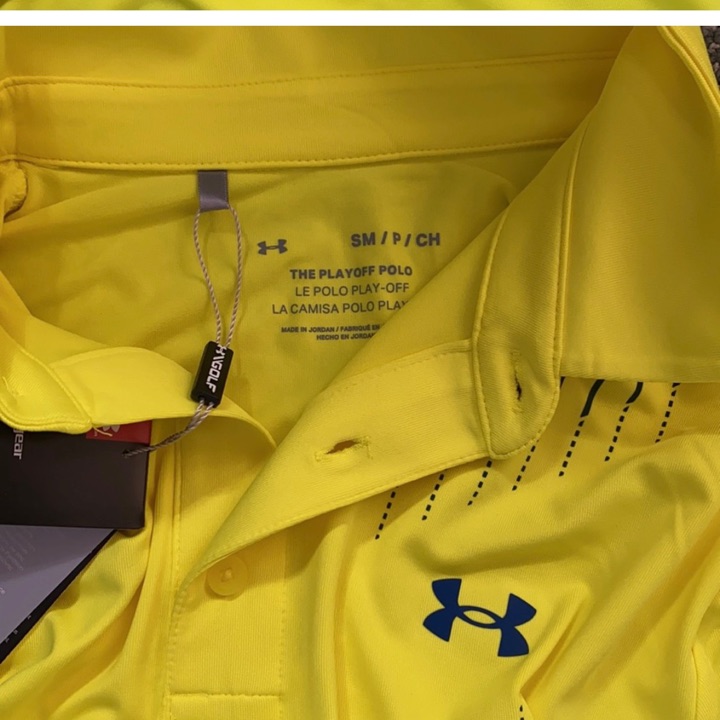 Under armor golf polo