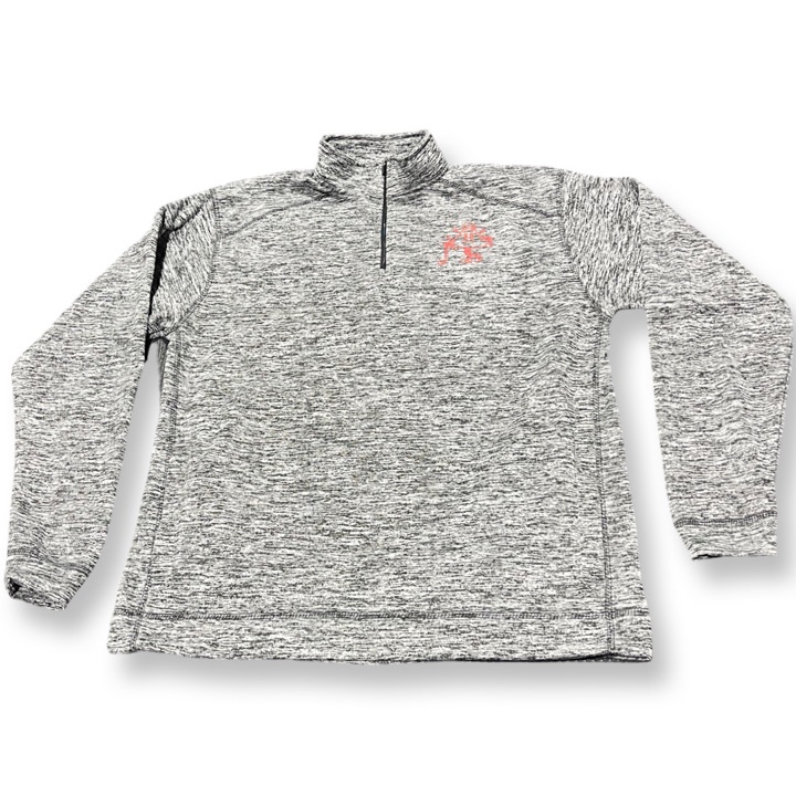 Cloud logo 3/4 zip up
