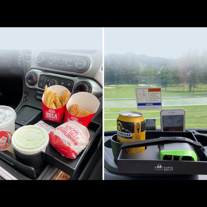 Tray Cool: Golf Cart Organizer