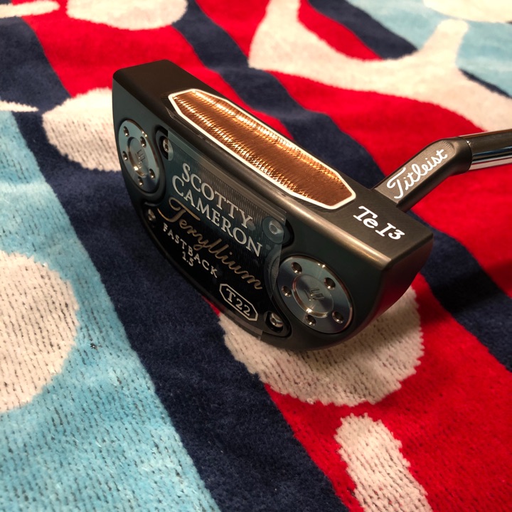 Scotty Cameron T22 fastback 1.5 34” new in plastic