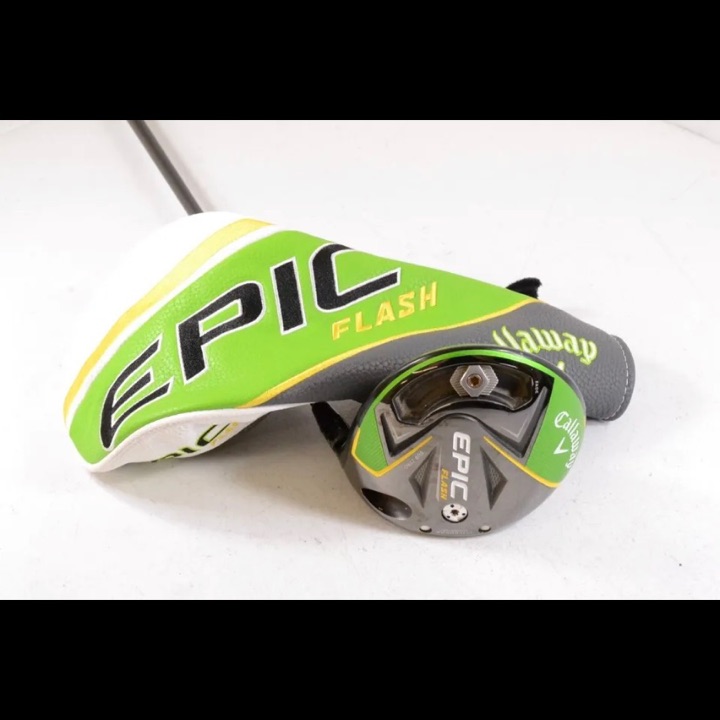 Callaway Epic Flash Sub Zero Driver - 9* - HZRDUS Smoke 6.0 60 gram Stiff Shaft