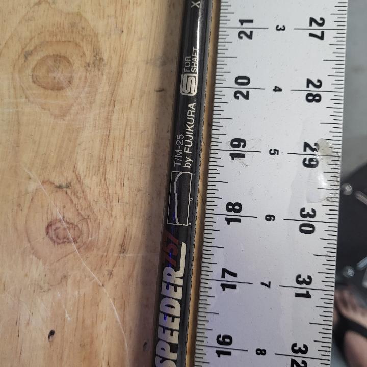 Fujikura Speeder 757 x flex with PXG adapter