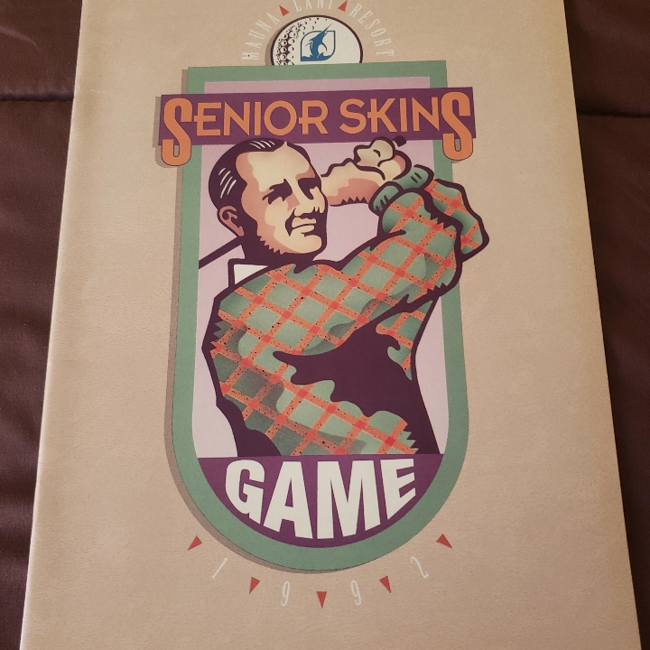 1992 Senior Skins Game Golf Program