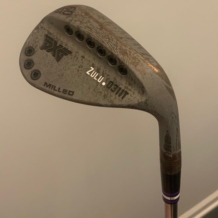 PXG Tour Issue Milled Zulu Raw Wedge