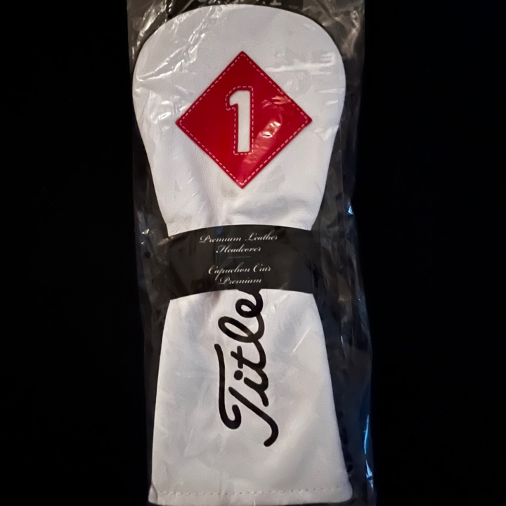 Premium Leather Titleist Driver Headcover