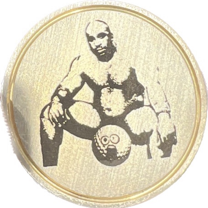 Custom ball marker, laser, engraved, stainless steel or brass. Anything you want. Free shipping.