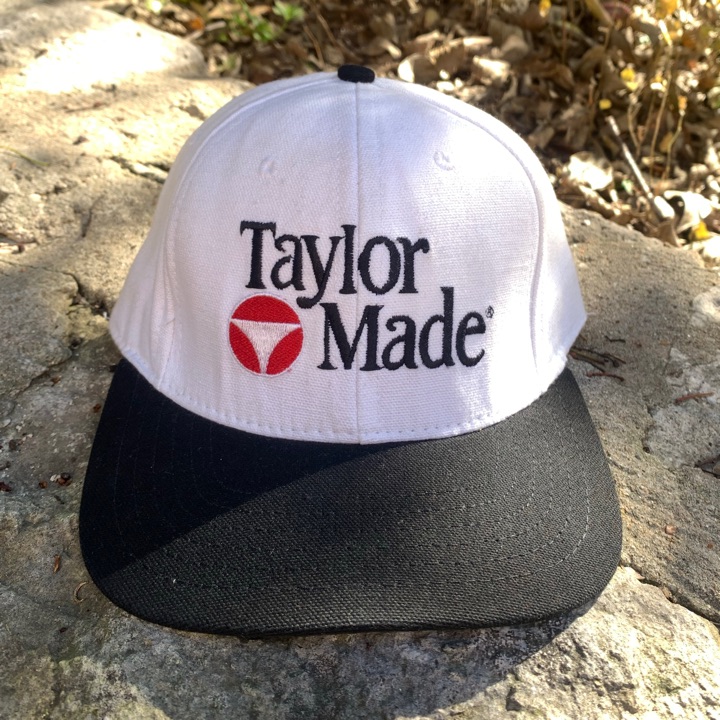 Vintage Taylormade Hat White/Red/Black