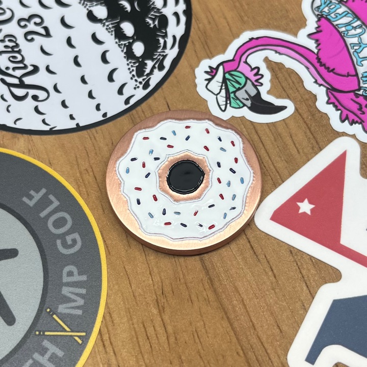 Donut Golfball Marker