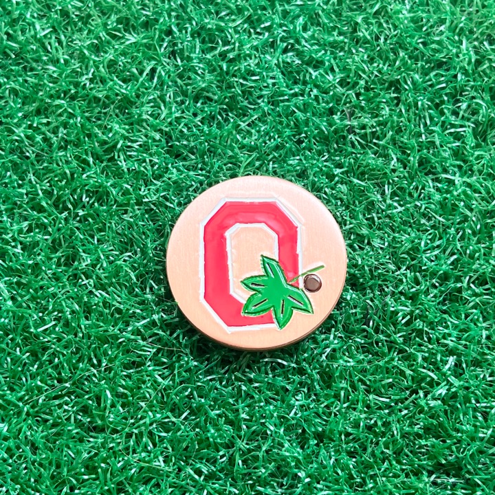 Ohio State Buckeyes Golfball Marker