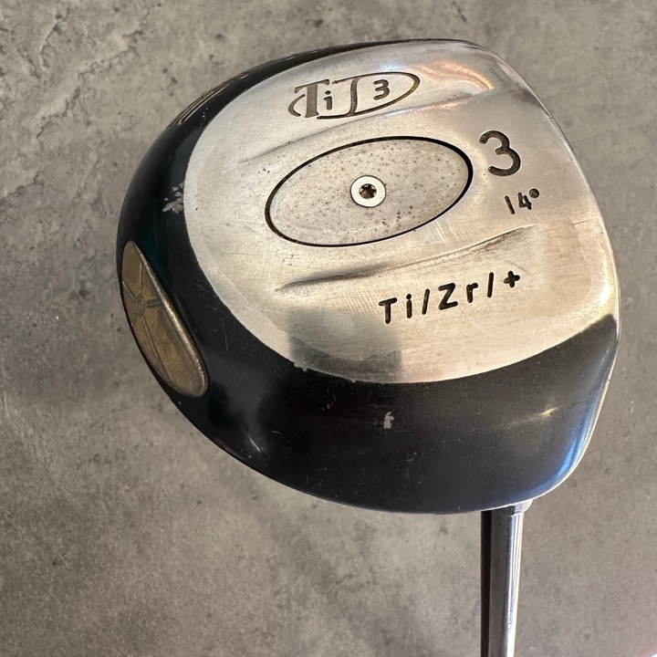 Ping Ti3 14° 3 Wood Senior Graphite Shaft Ping Grip Ping Ti3 14° 3 Wood Senior Graphite Shaft Ping Grip