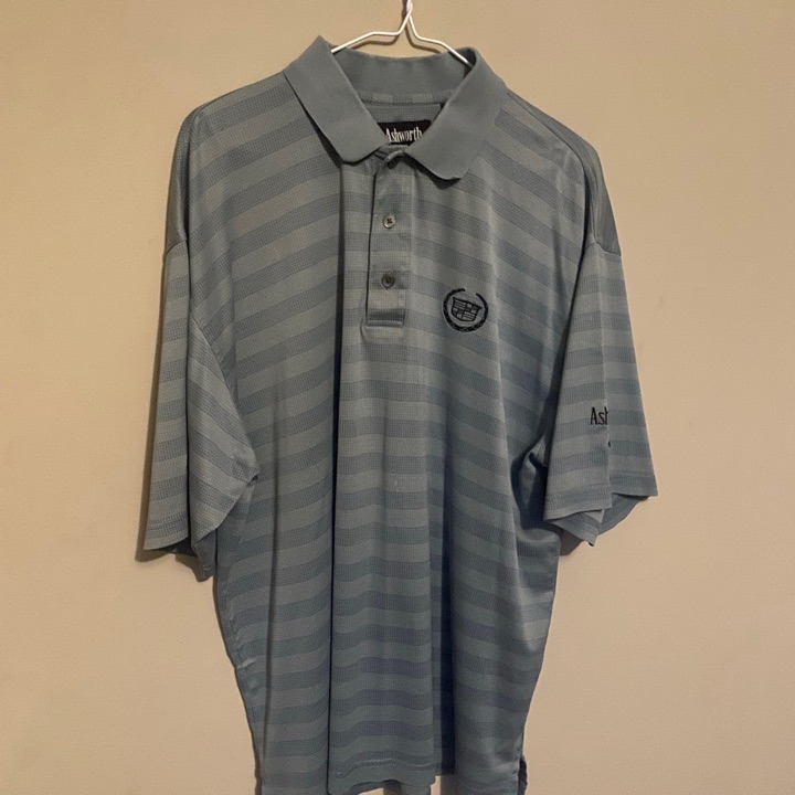 Vintage Cadillac x Ashworth Golf Polo