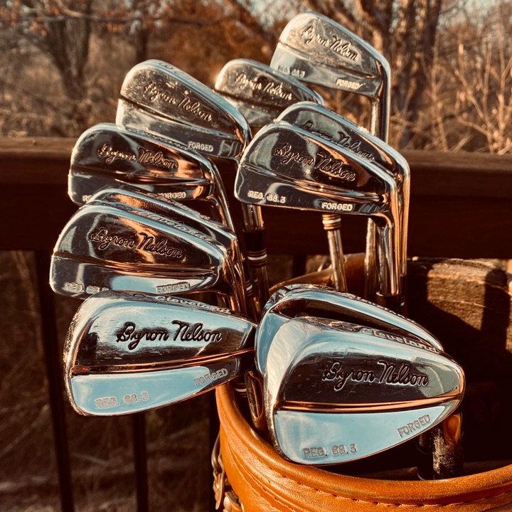 Cleveland Byron Nelson 68.3 1-SW heads w/ BB&Fco ferrules