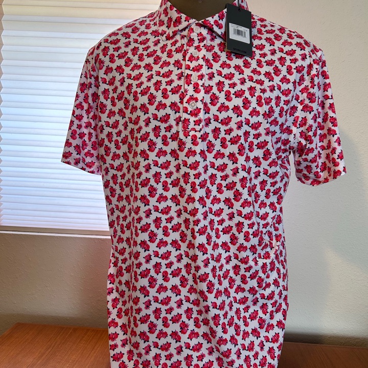 NWT G/FORE MEN’S GOLF POLO- SIZE MEDIUM