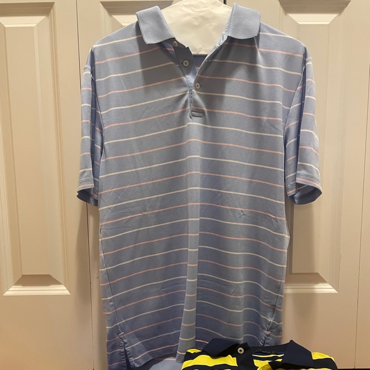 Lot of (8) RLX / Polo Golf polo shirts - lightly used, in great condition, various colors