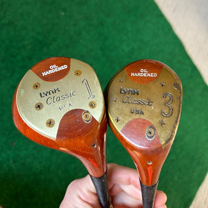 Lynx Classic Driver + 3 wood - Excellent!