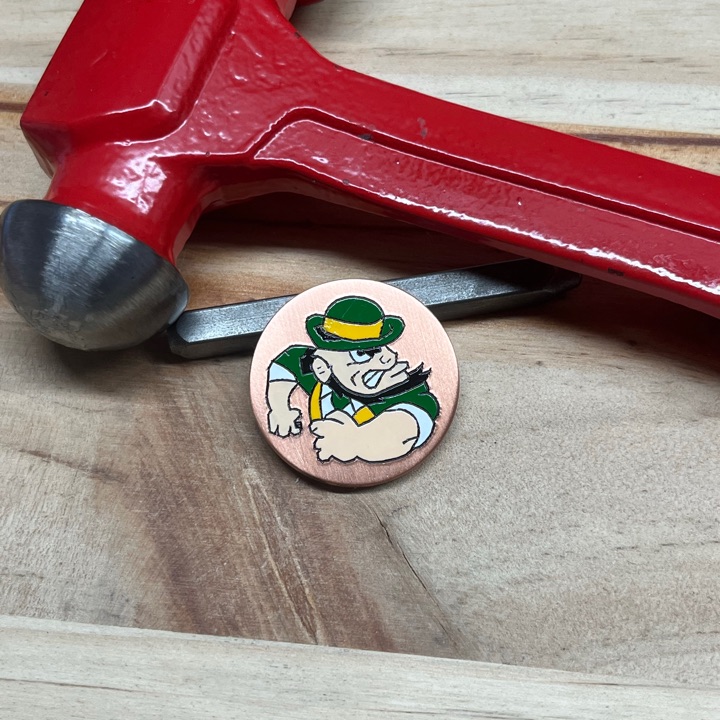 Notre Dame Fighting Irish ball marker