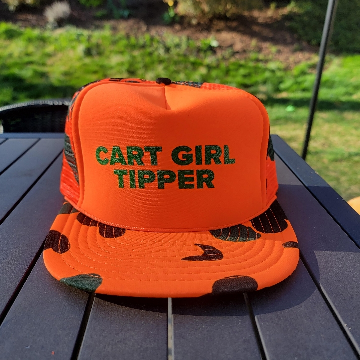 CART GIRL TIPPER – Limited Run REAL VINTAGE Trucker Hat