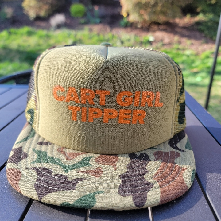 CART GIRL TIPPER – Limited Run REAL VINTAGE Trucker Hat