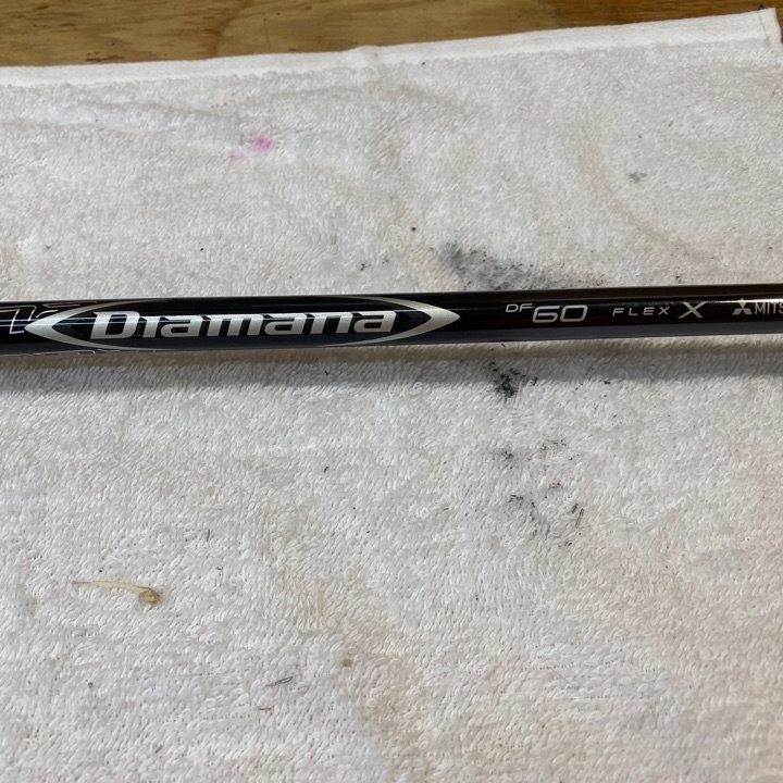 Mitsubishi Diamana DF 60X 3W shaft w/ TM Tip