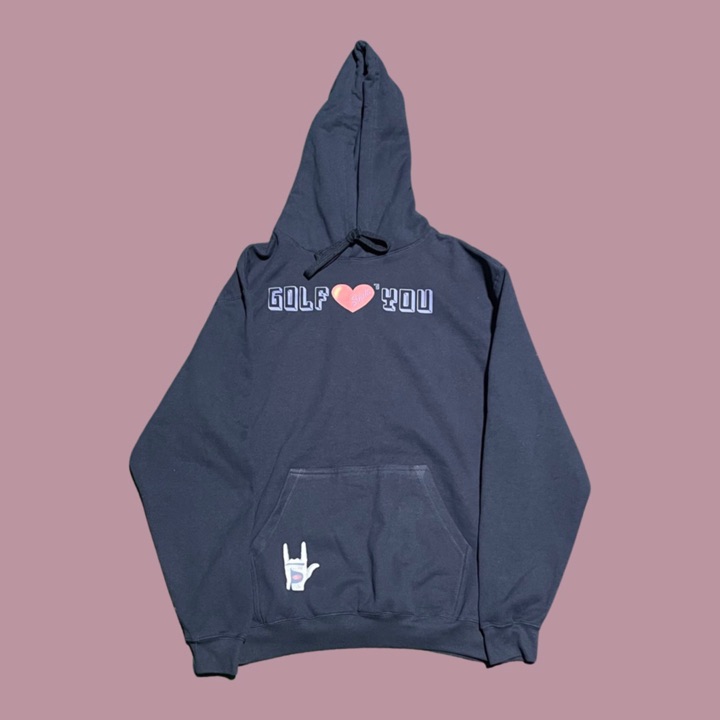 Golf loves you hoodie