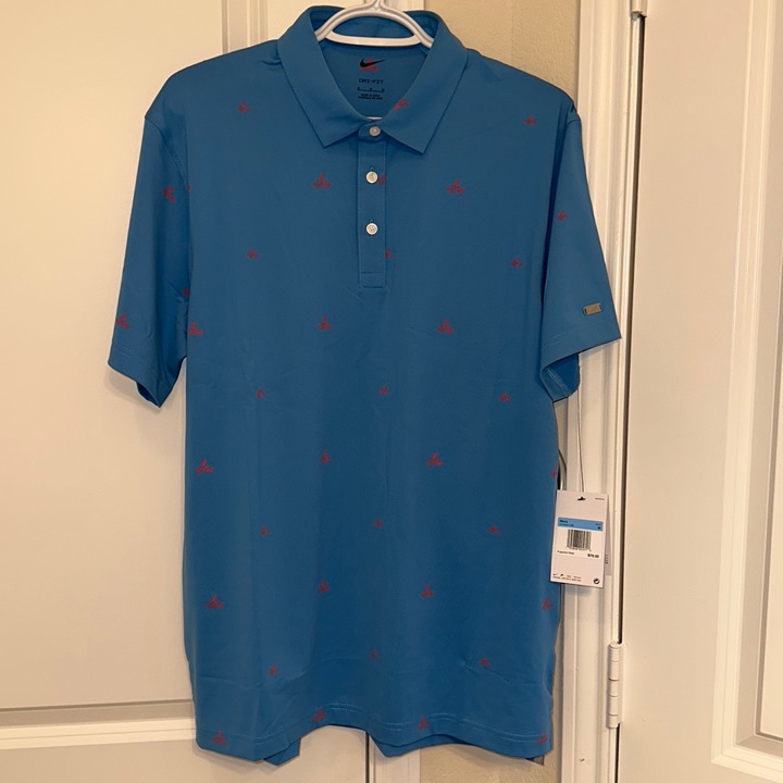 Nike Golf Polo with Lobsters