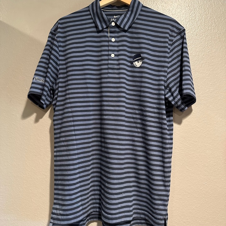 Malbon Nike player stripe polo | MULLIE Golf