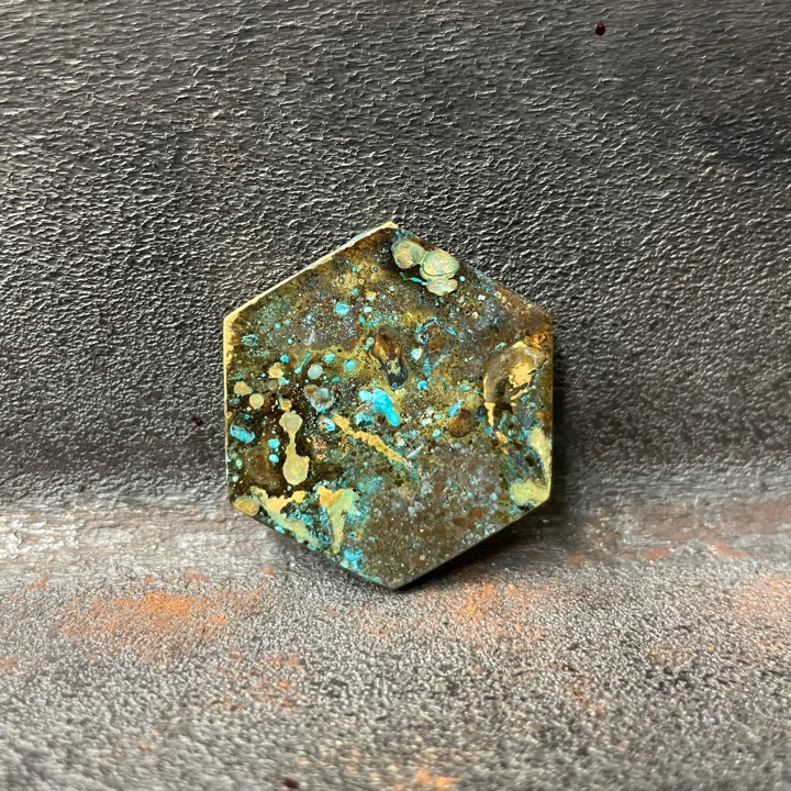 Brass Custom Hexagon Ball Marker