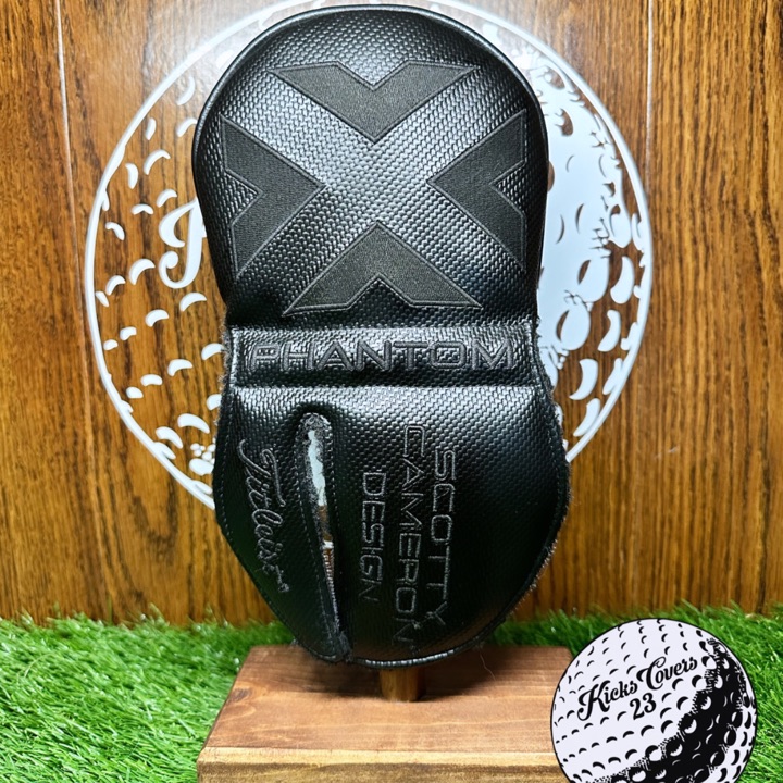 Scotty Cameron Phantom X Custom “Blackout” Headcover by