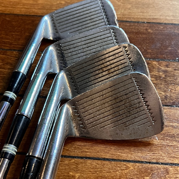 希少ヴィンテージ MacGregor V.MACⅡ ROCKER SOLE 7本 Vintage MacGregor MT Irons 2-9 stiff extra length right hand