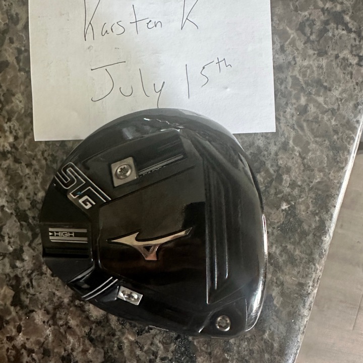 Mizuno St-G driver head only 9 degree