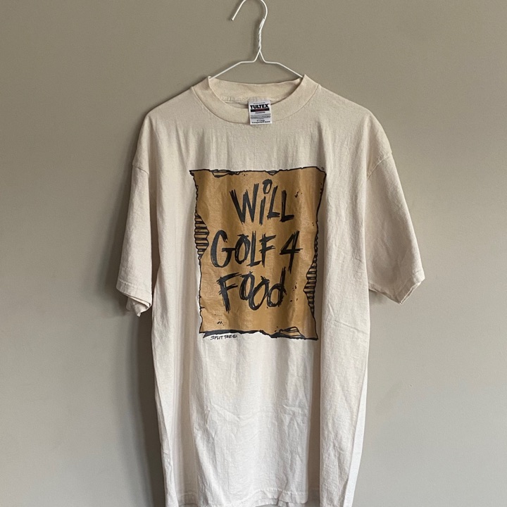 Vintage Will Golf 4 Food Tee Shirt #3