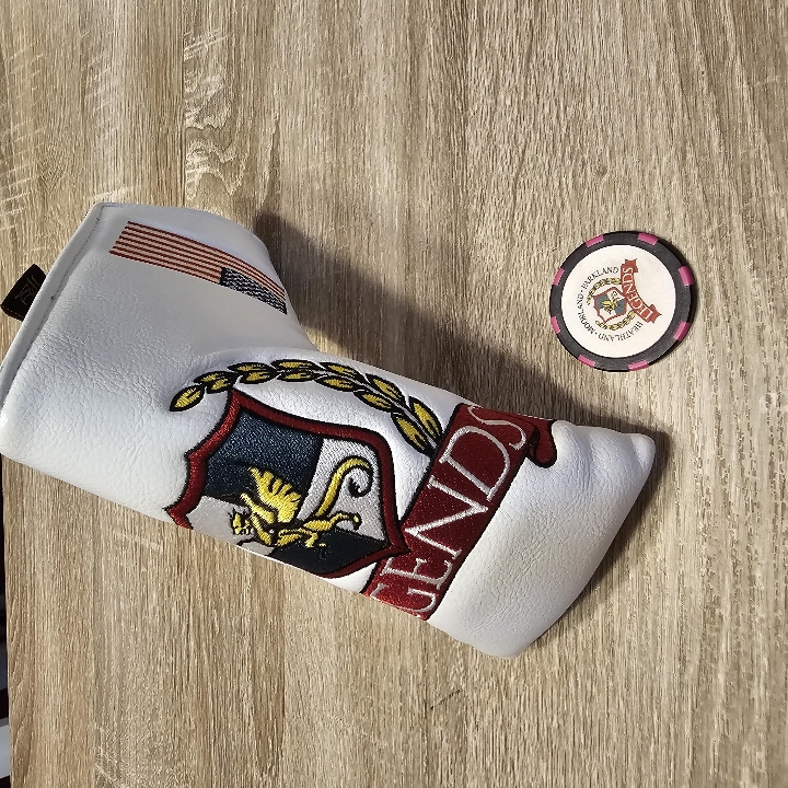 Legends Golf Resort Putter Cover + Poker Chip Ball Marker